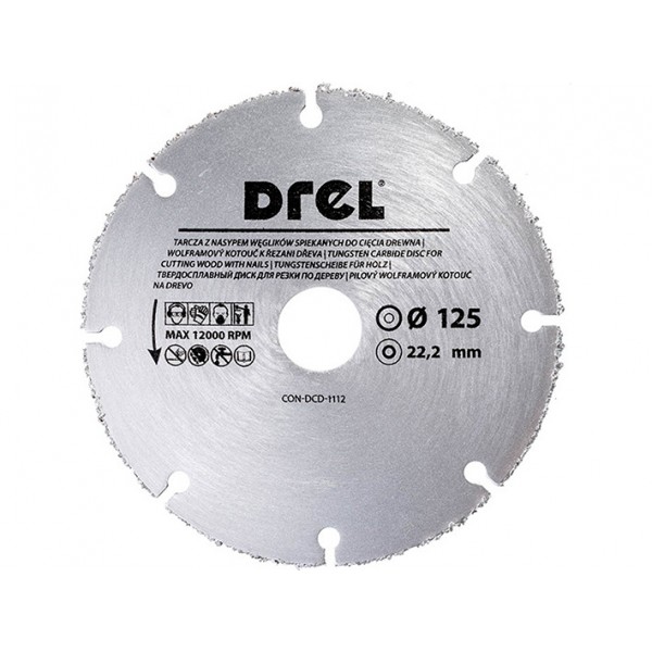 Diskas deimantinis medžiui ø125x22,2mm                                                              